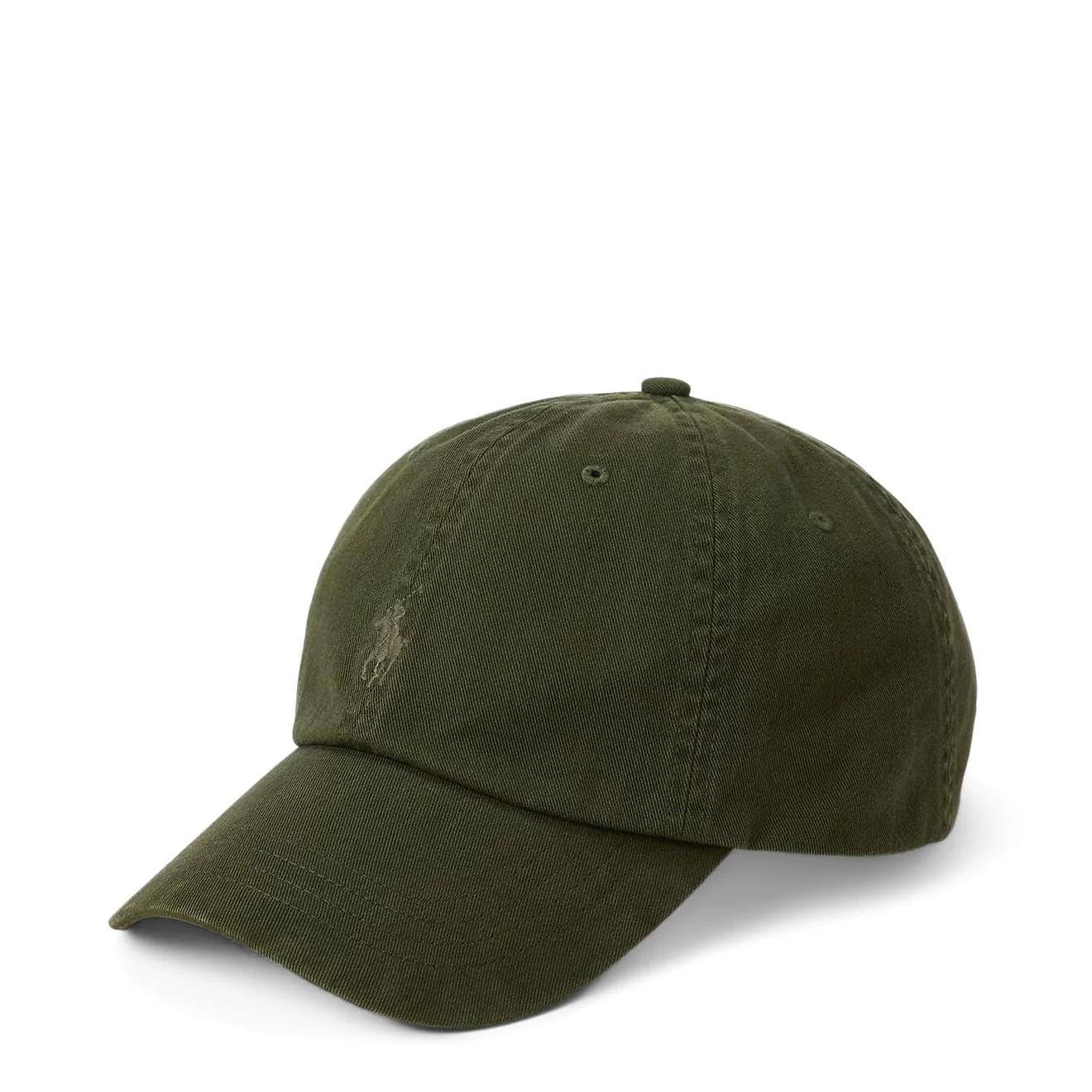 Polo Ralph Lauren Garment-Dyed Twill Ball Cap Company Olive