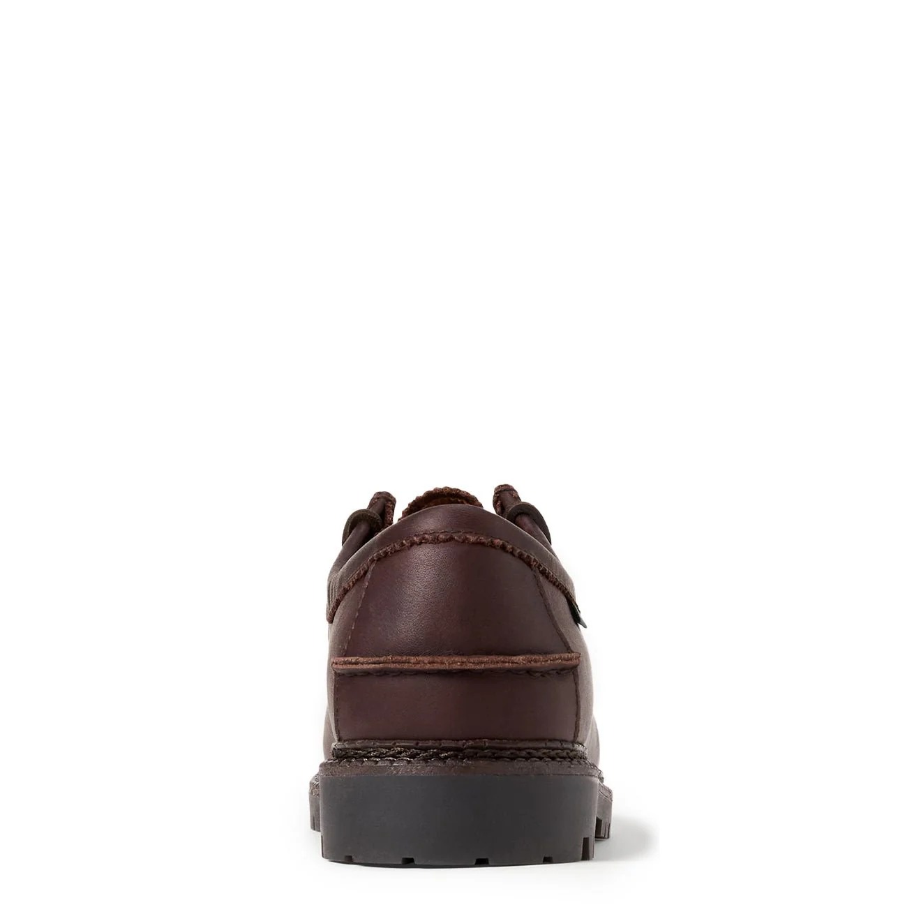 Polo Ralph Lauren Jett Lug-Sole Leather Moc-Toe Shoe Dark Brown - Image 3