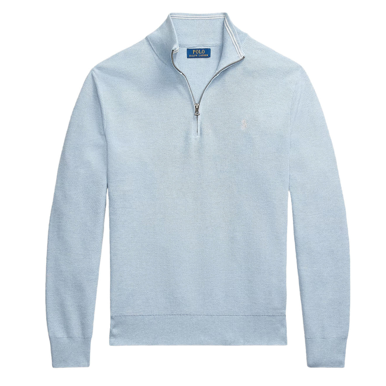 Polo Ralph Lauren Long Sleeve Pullover Standard Blue Hyacinth Heather