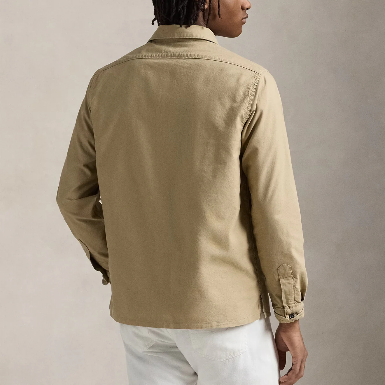 Polo Ralph Lauren Long Sleeve Sport Shirt Surrey Tan - Image 3
