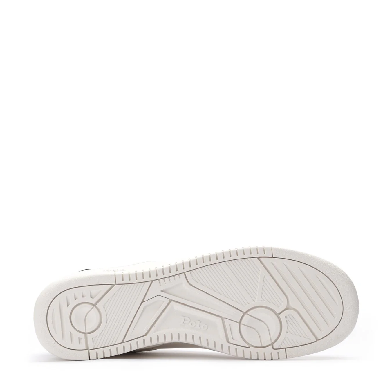 Polo Ralph Lauren Masters Court Leather Trainer Black / White - Image 3