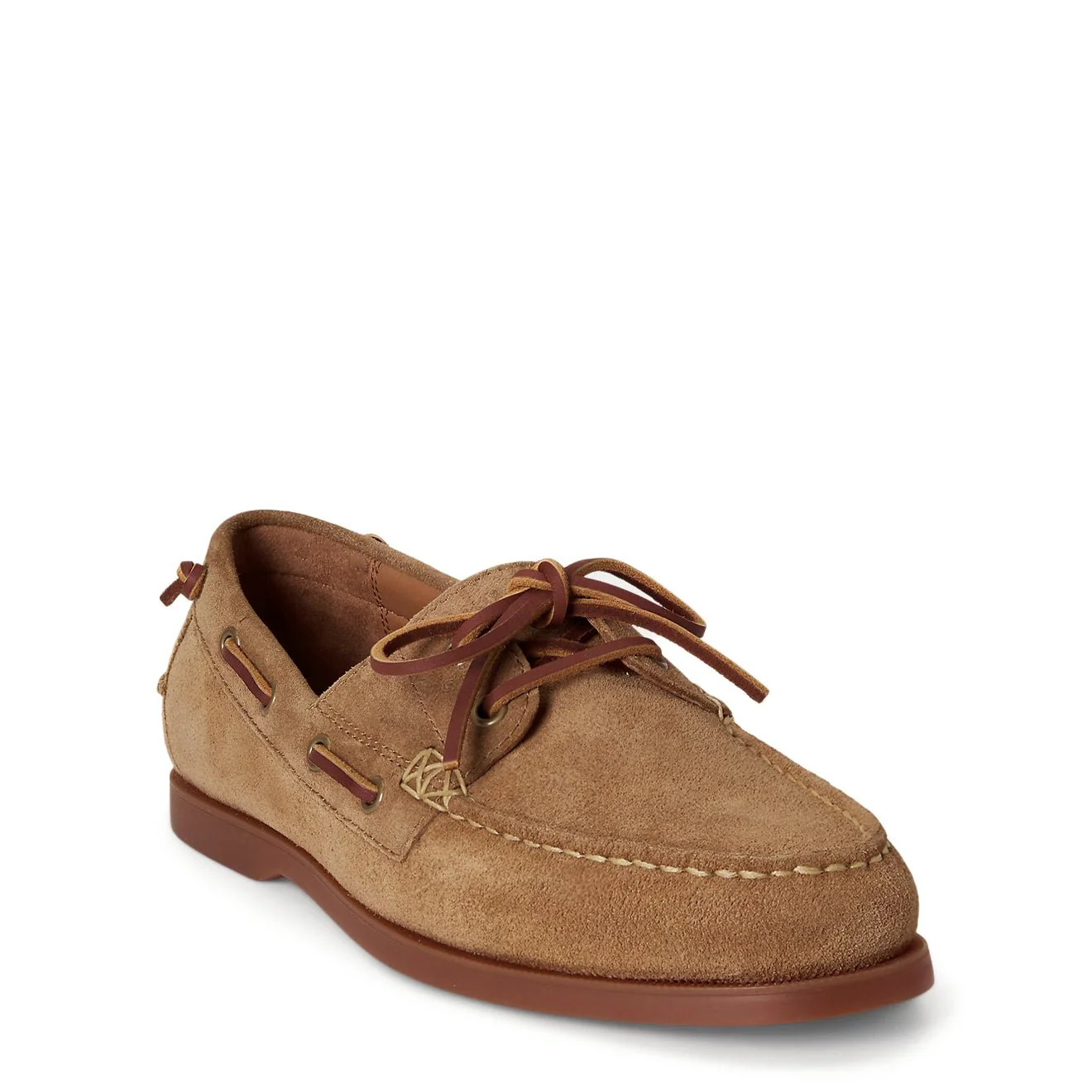 Polo Ralph Lauren Merton Suede Boat Shoe Desert Tan - Image 2