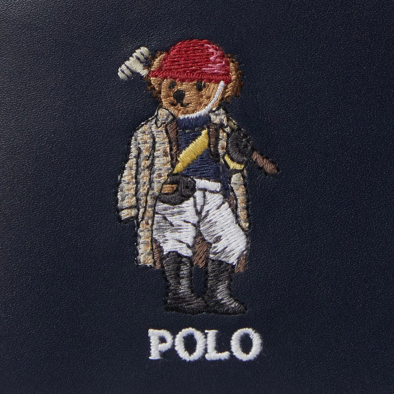Polo Ralph Lauren Polo Bear Leather Billfold Wallet Newport Navy - Image 4