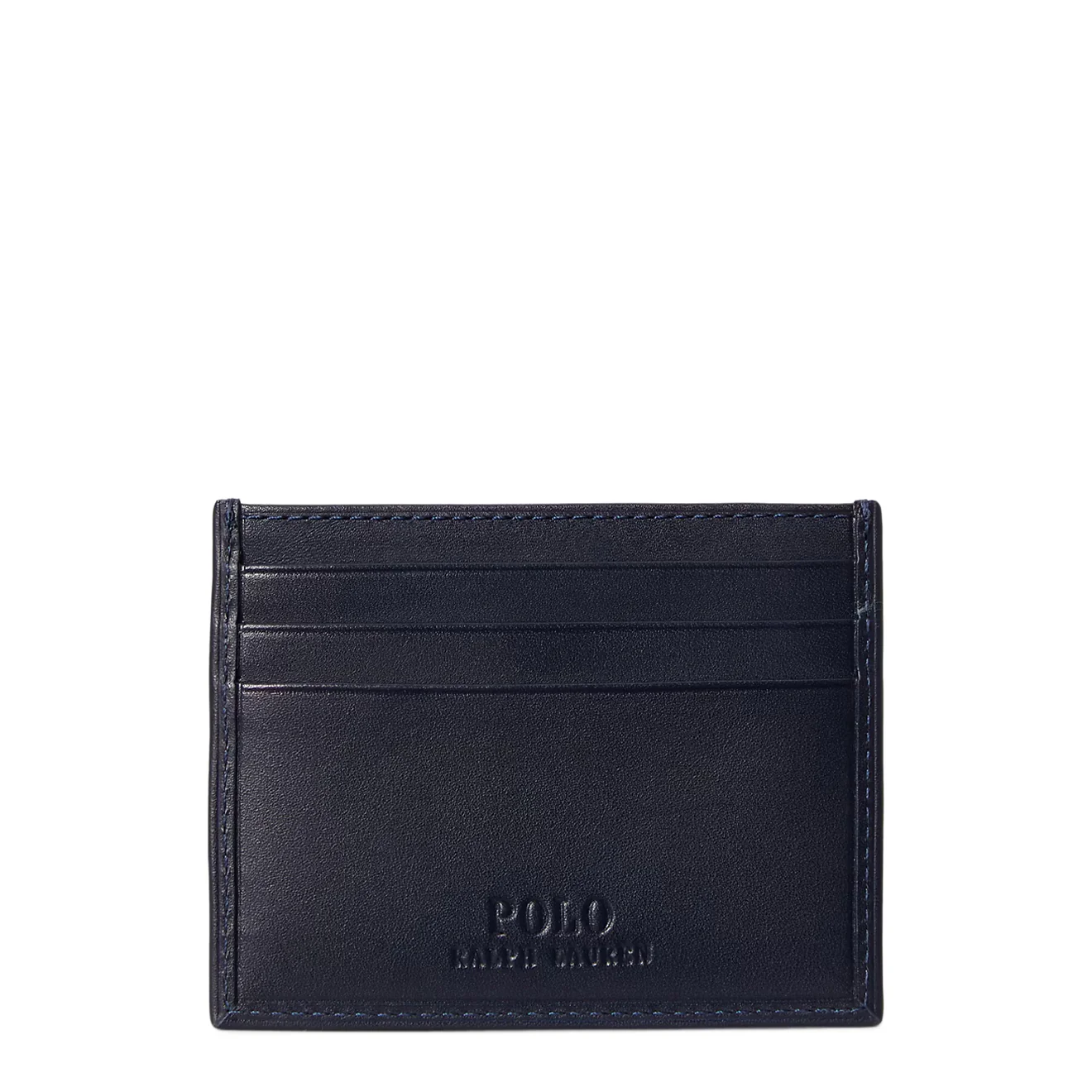 Polo Ralph Lauren Polo Bear Leather Card Case Newport Navy - Image 2