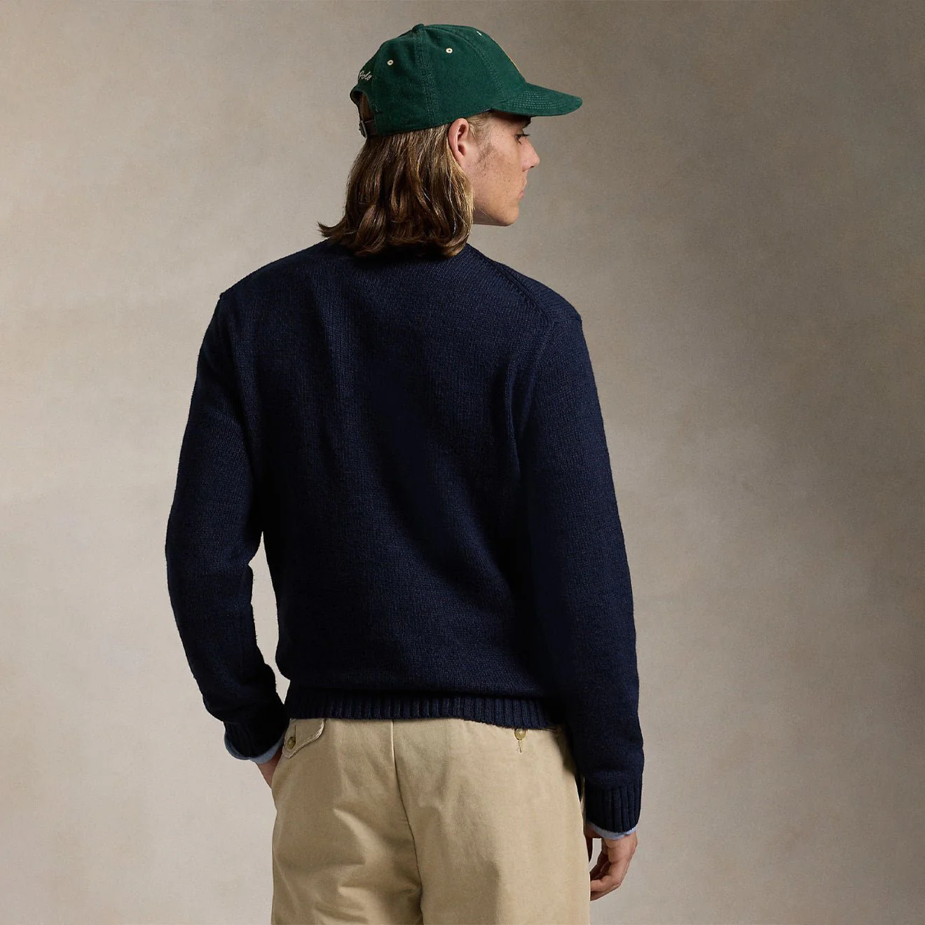 Polo Ralph Lauren Polo Bear Sweater Navy - Image 3