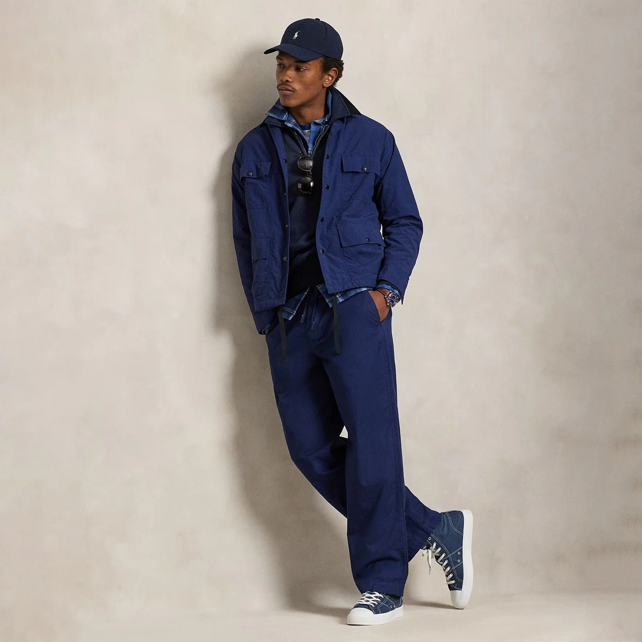 Polo Ralph Lauren Polo Prepster Twill Easy Trousers Spring Navy - Image 2