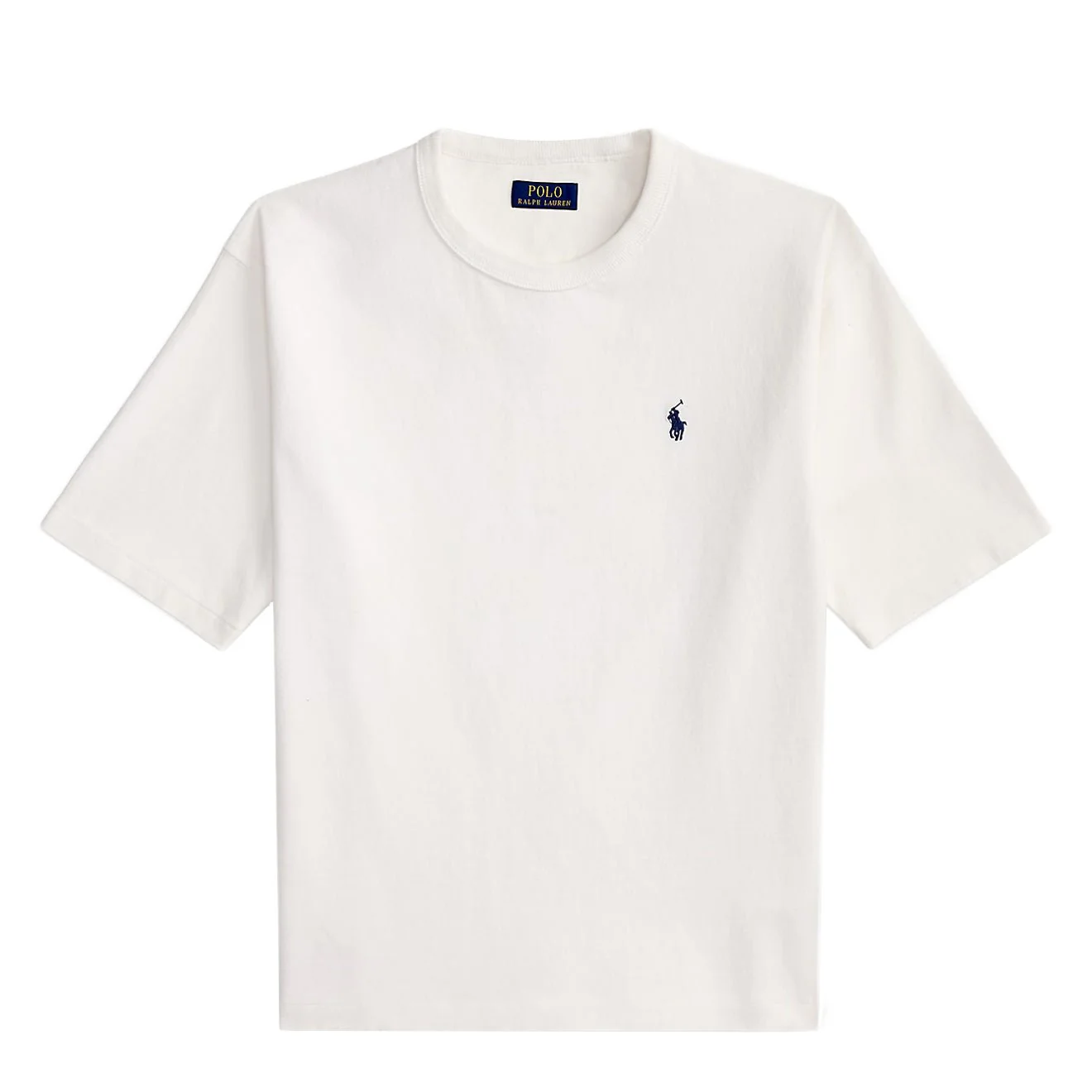 Polo Ralph Lauren Relaxed Fit Jersey Crewneck T-Shirt White