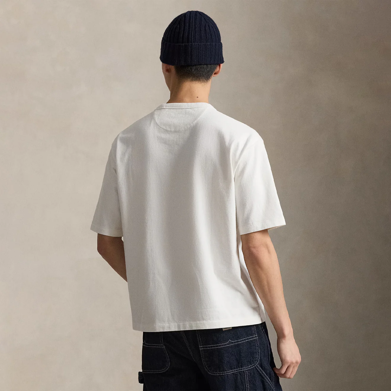 Polo Ralph Lauren Relaxed Fit Jersey Crewneck T-Shirt White - Image 3