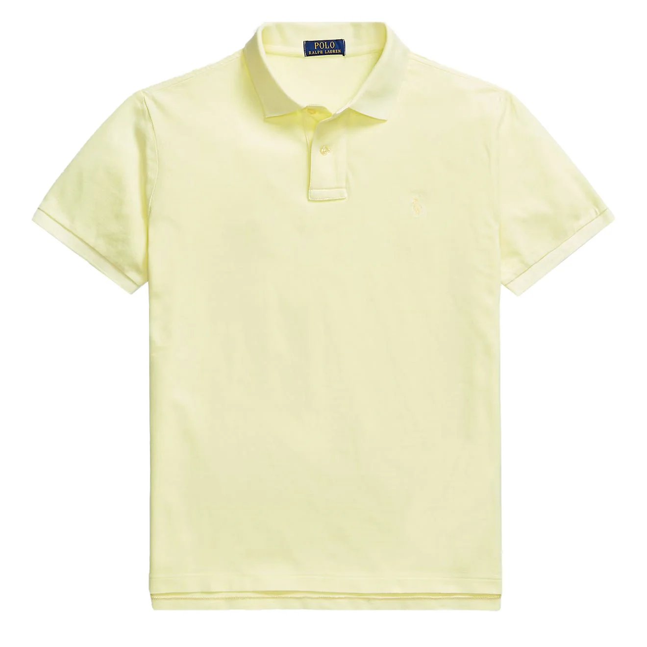 Polo Ralph Lauren Short Sleeve Polo Shirt Custom Slim Lime