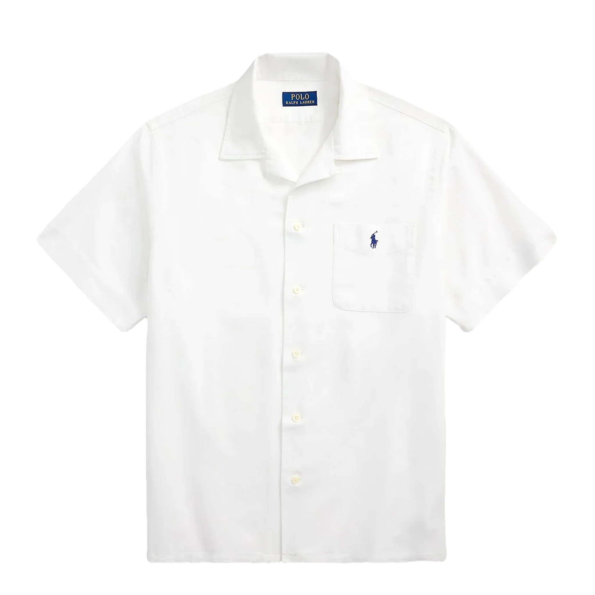 Polo Ralph Lauren Short Sleeve Sport Shirt Classic White