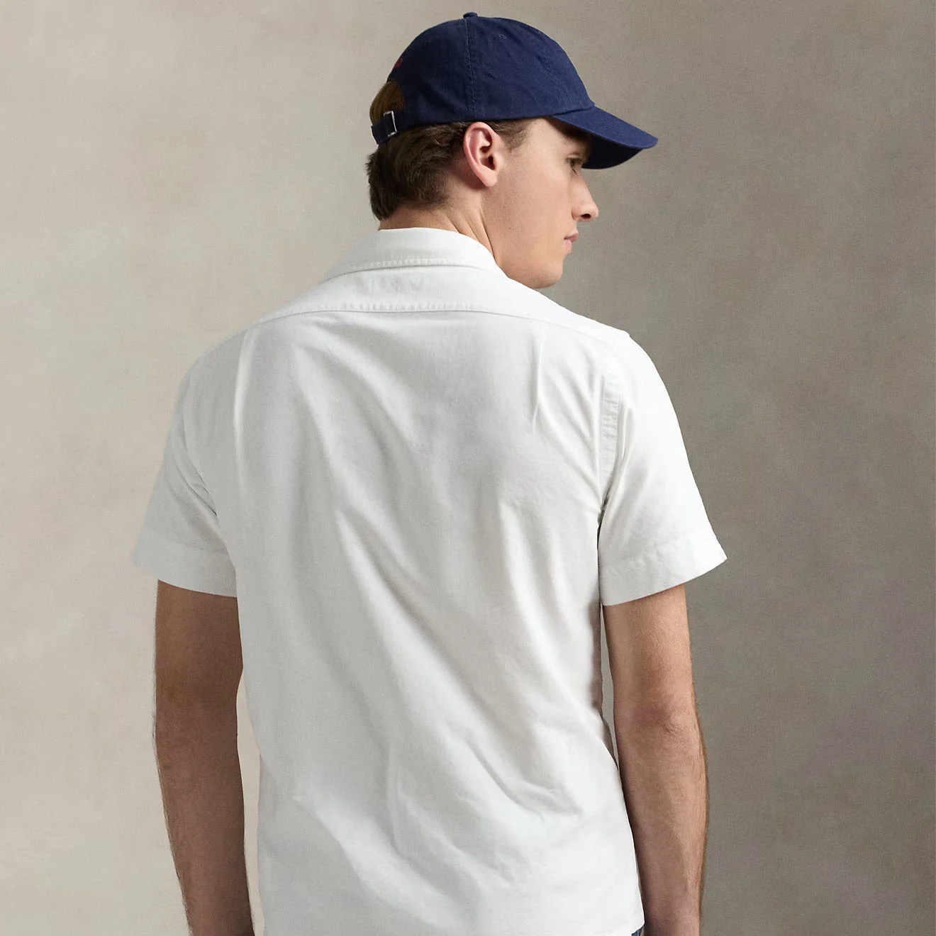 Polo Ralph Lauren Short Sleeve Sport Shirt Classic White - Image 3