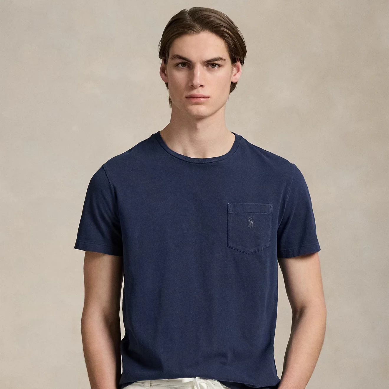 Polo Ralph Lauren Short Sleeve T Shirt Standard Newport Navy - Image 2