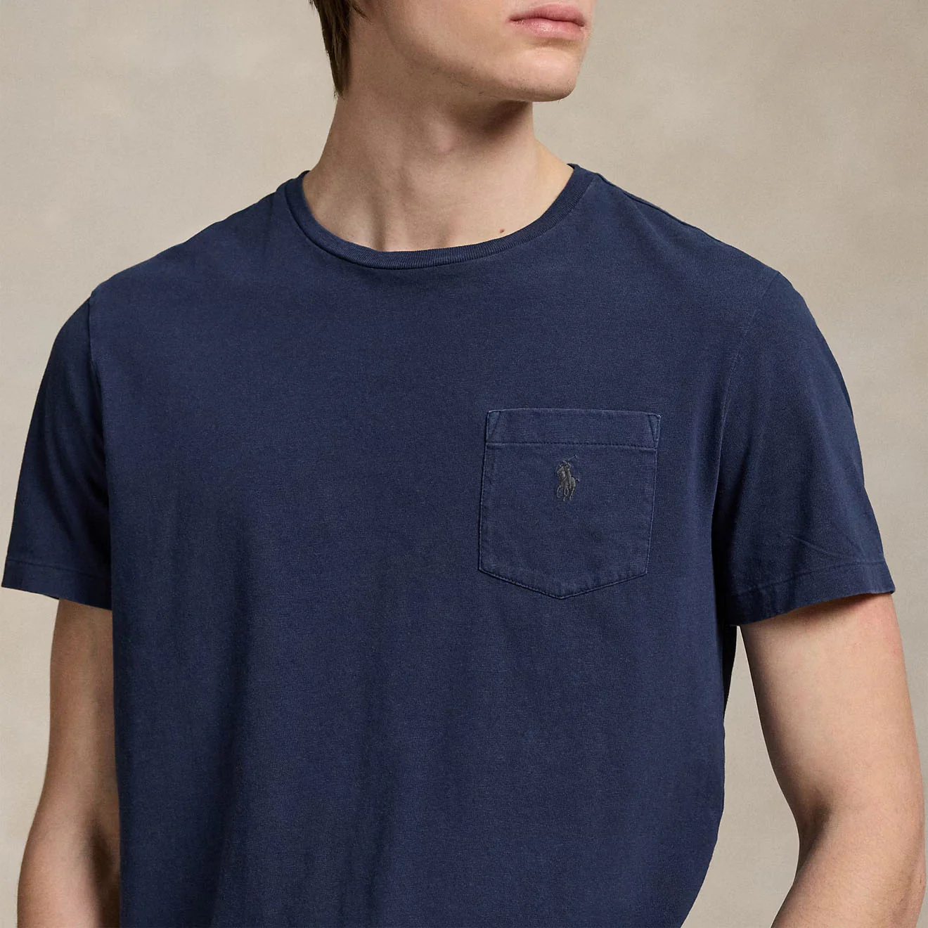 Polo Ralph Lauren Short Sleeve T Shirt Standard Newport Navy - Image 3