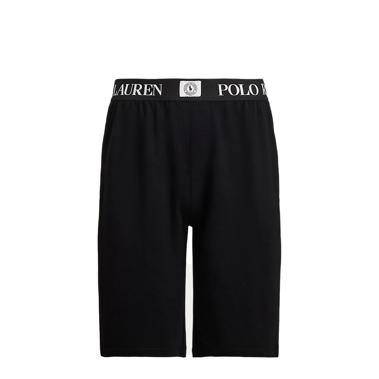 Polo Ralph Lauren Slim French Terry Sleep Short Polo Black