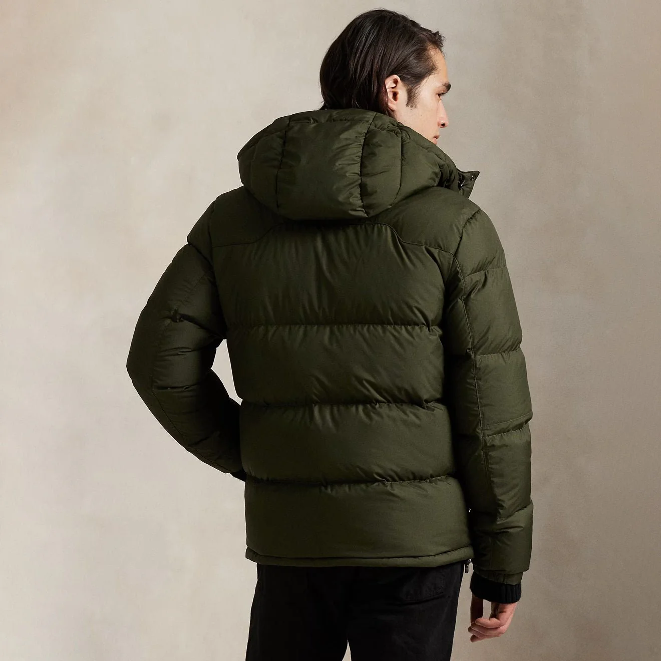 Polo Ralph Lauren The Gorham Down Jacket Company Olive - Image 4
