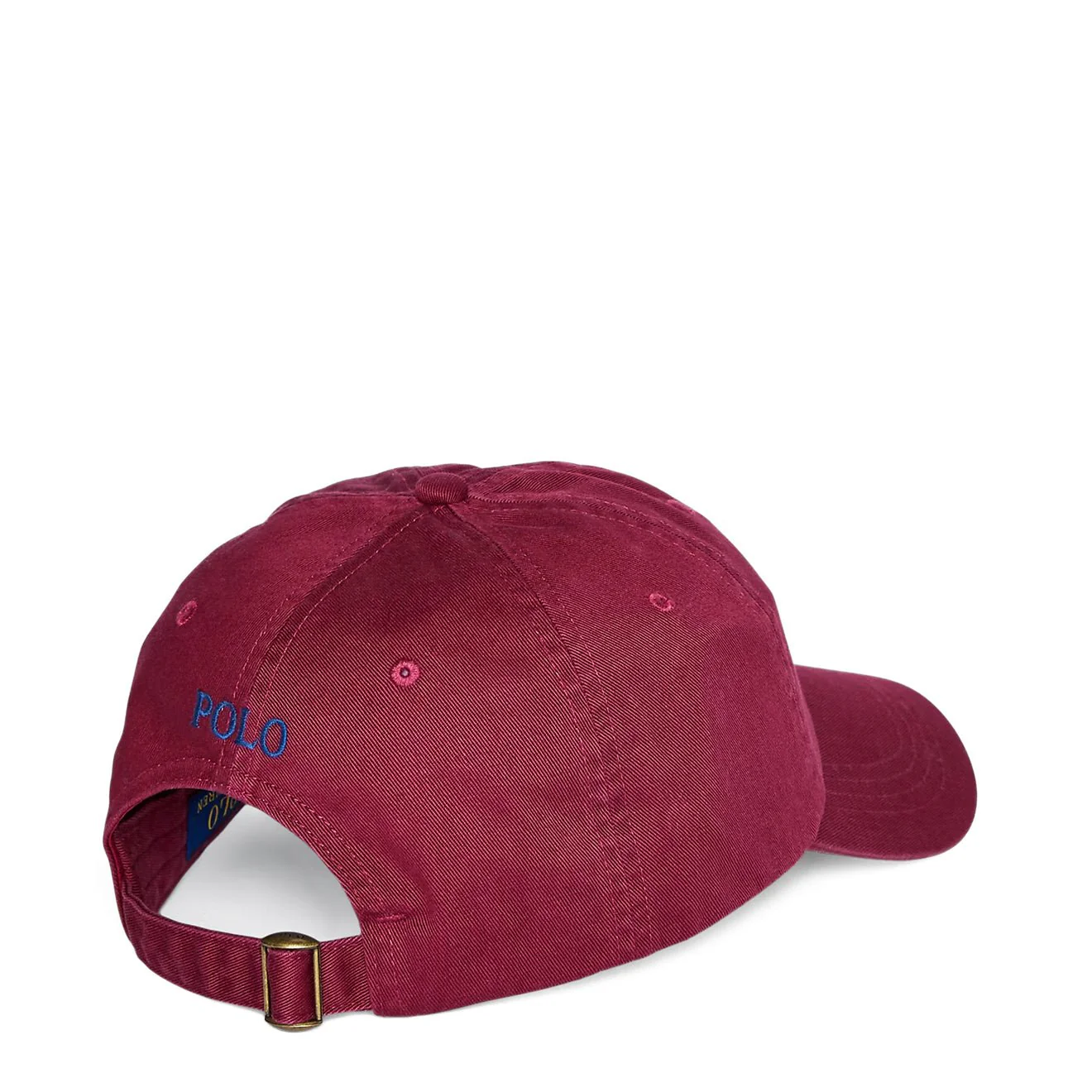 Polo Ralph Lauren The Iconic Cotton Chino Ball Cap Classic Wine - Image 2