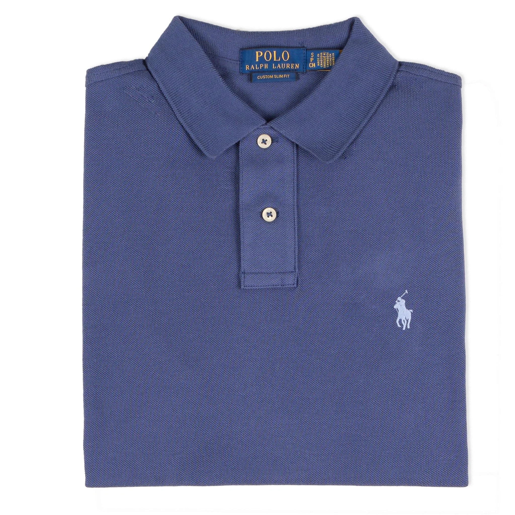Polo Ralph Lauren The Iconic Mesh Polo Shirt Light Navy - Image 2