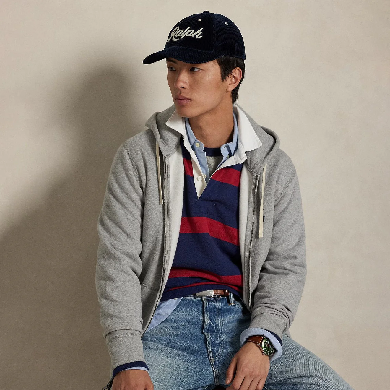 Polo Ralph Lauren The RL Fleece Hoodie Andover Heather - Image 2