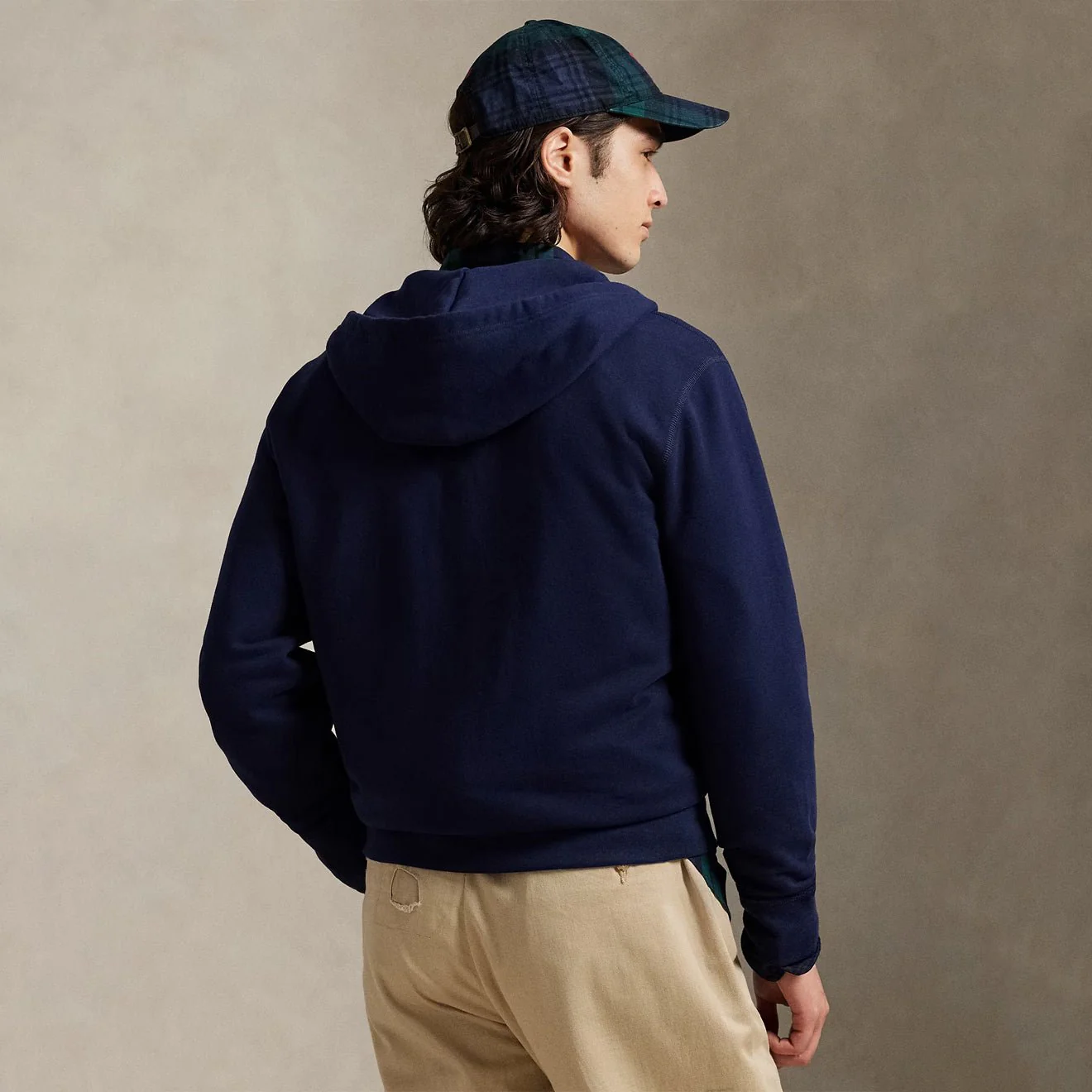 Polo Ralph Lauren The RL Fleece Hoodie Cruise Navy - Image 3