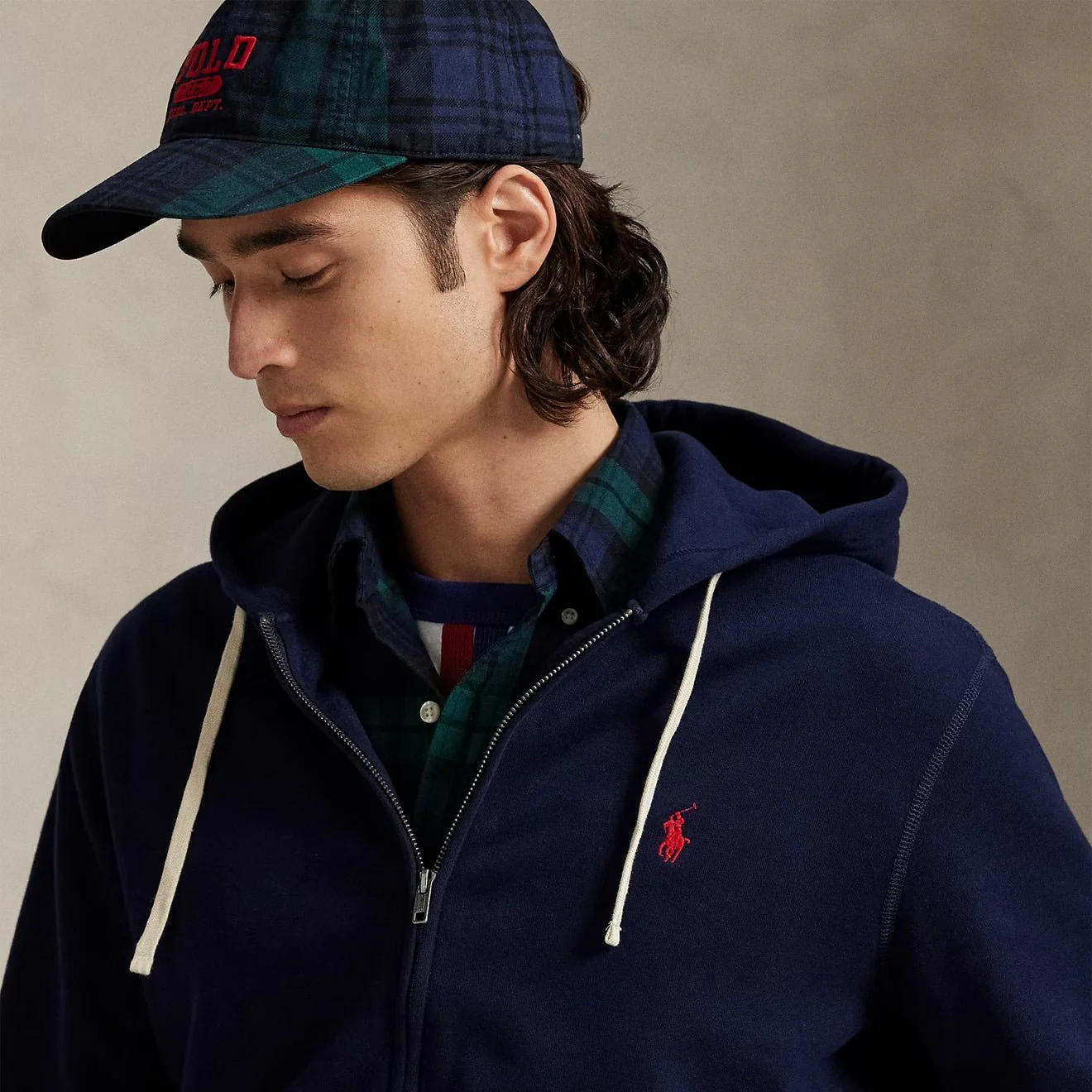 Polo Ralph Lauren The RL Fleece Hoodie Cruise Navy - Image 4