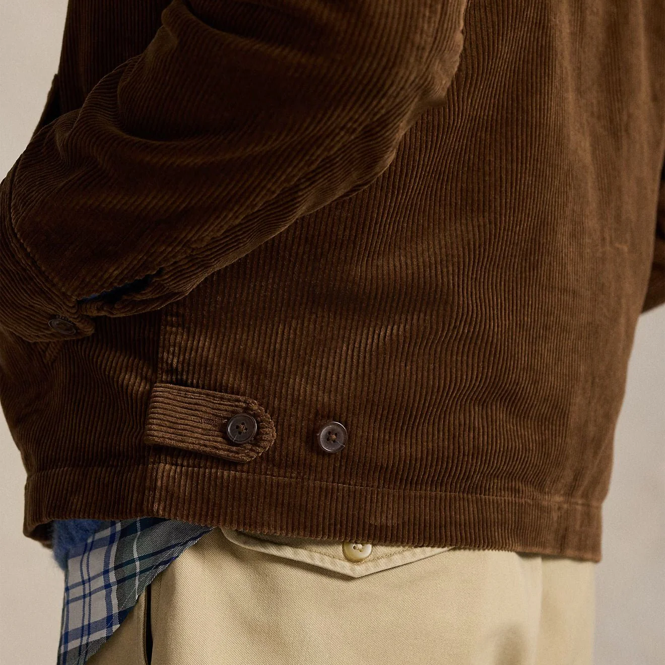 Polo Ralph Lauren The Wynton Corduroy Jacket Pale Russet X - Image 3