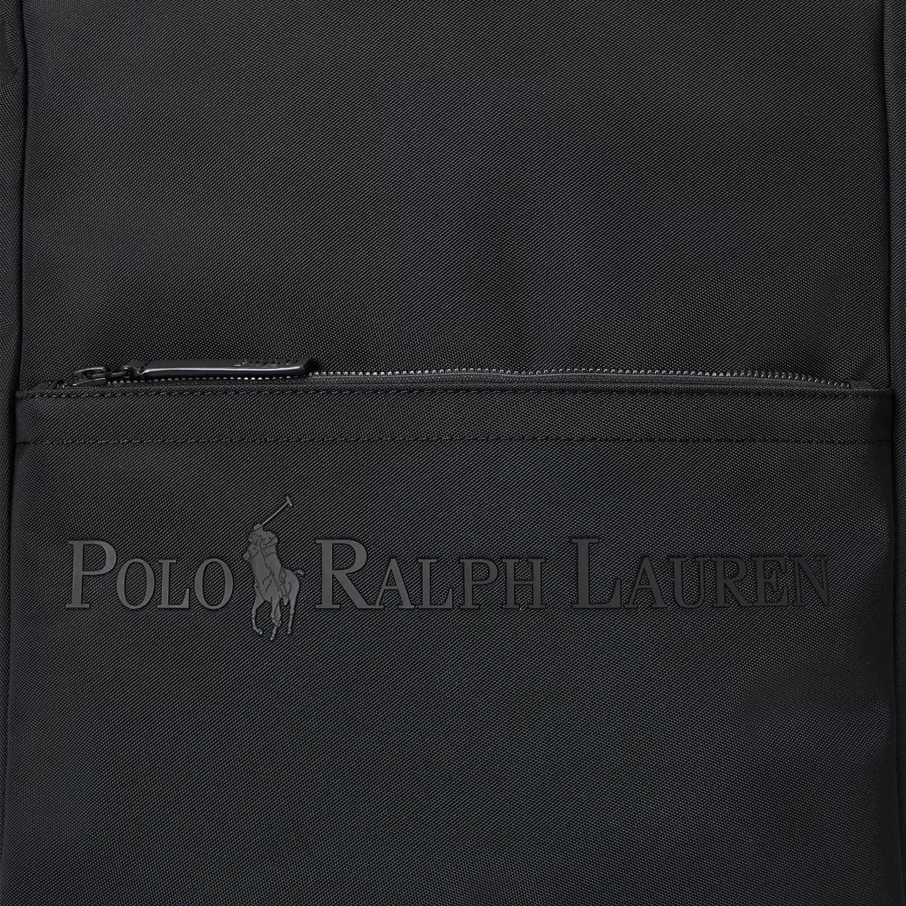 Polo Ralph Lauren Tonal Logo Tote Black - Image 3