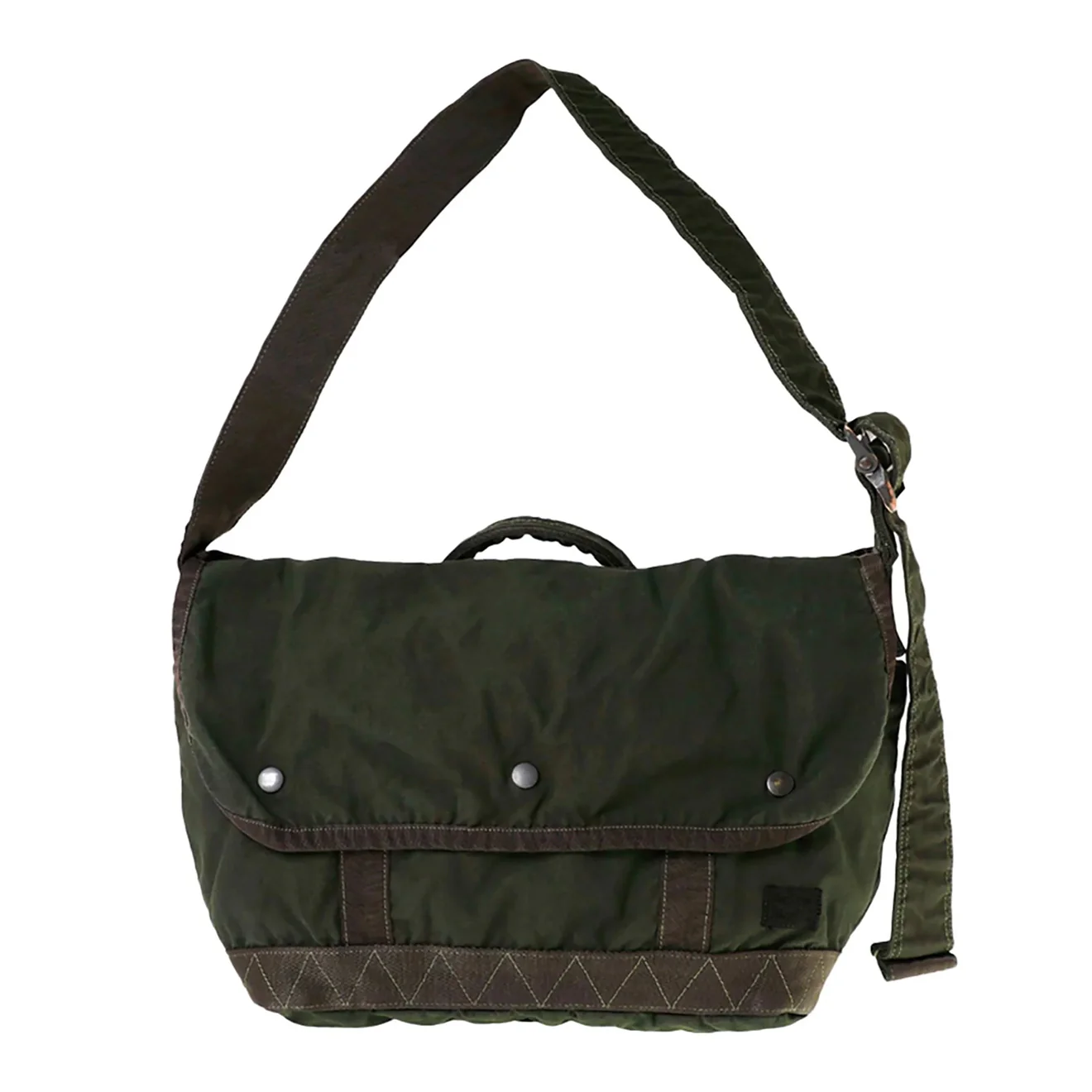 Porter-Yoshida and Co Crag Messenger Bag L Khaki