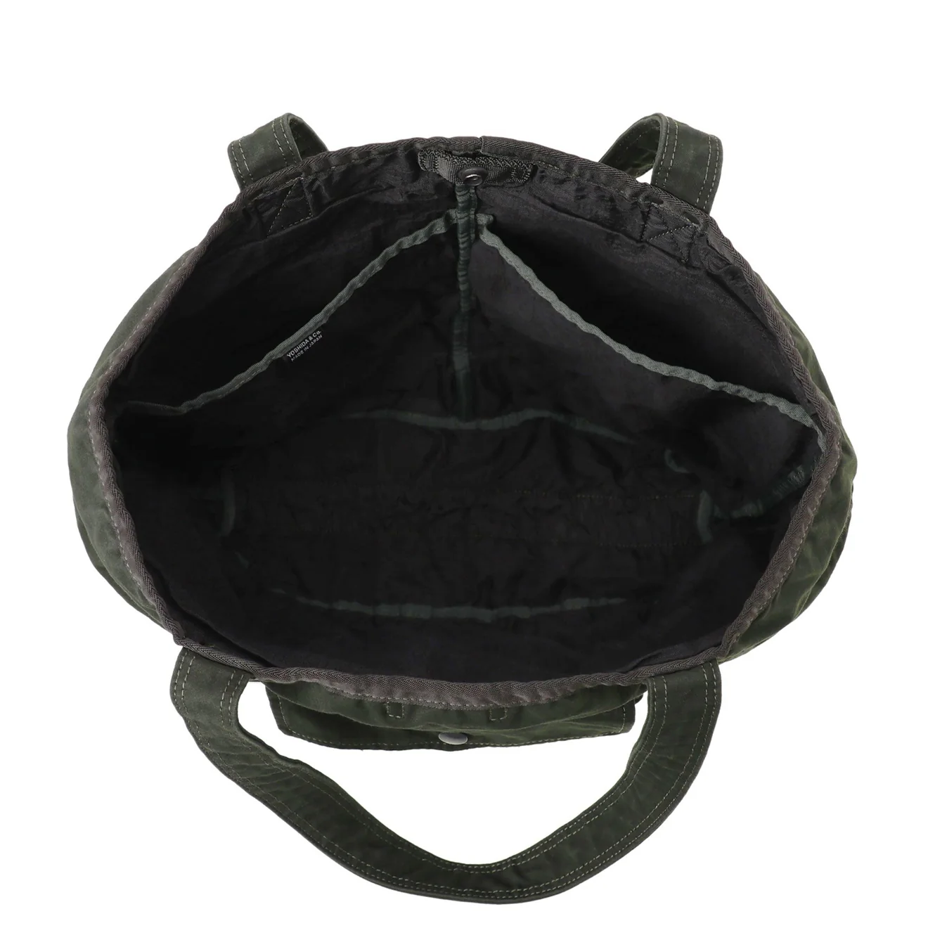 Porter-Yoshida and Co Crag Tote Bag Khaki - Image 3