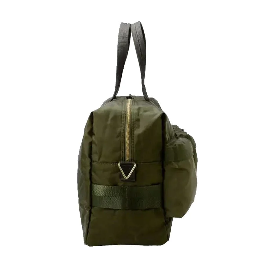 Porter-Yoshida and Co Force 2 Way Duffle Bag Olive Drab - Image 3