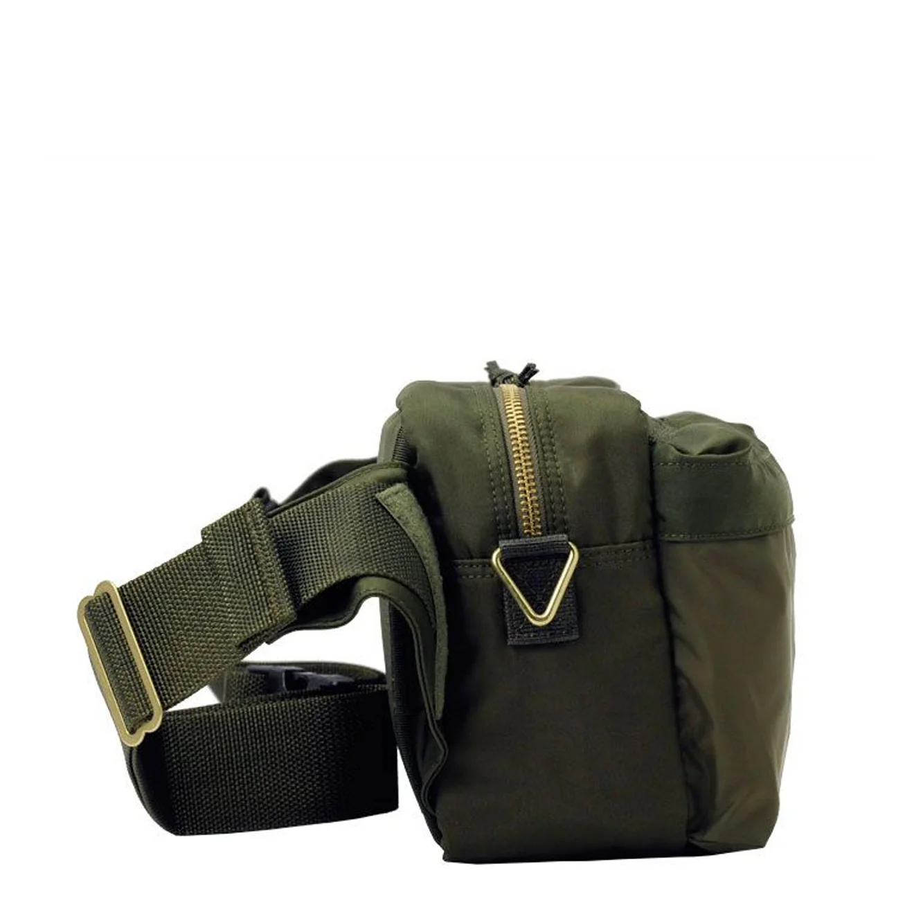 Porter-Yoshida and Co Force 2 Way Waist Bag Olive Drab - Image 2