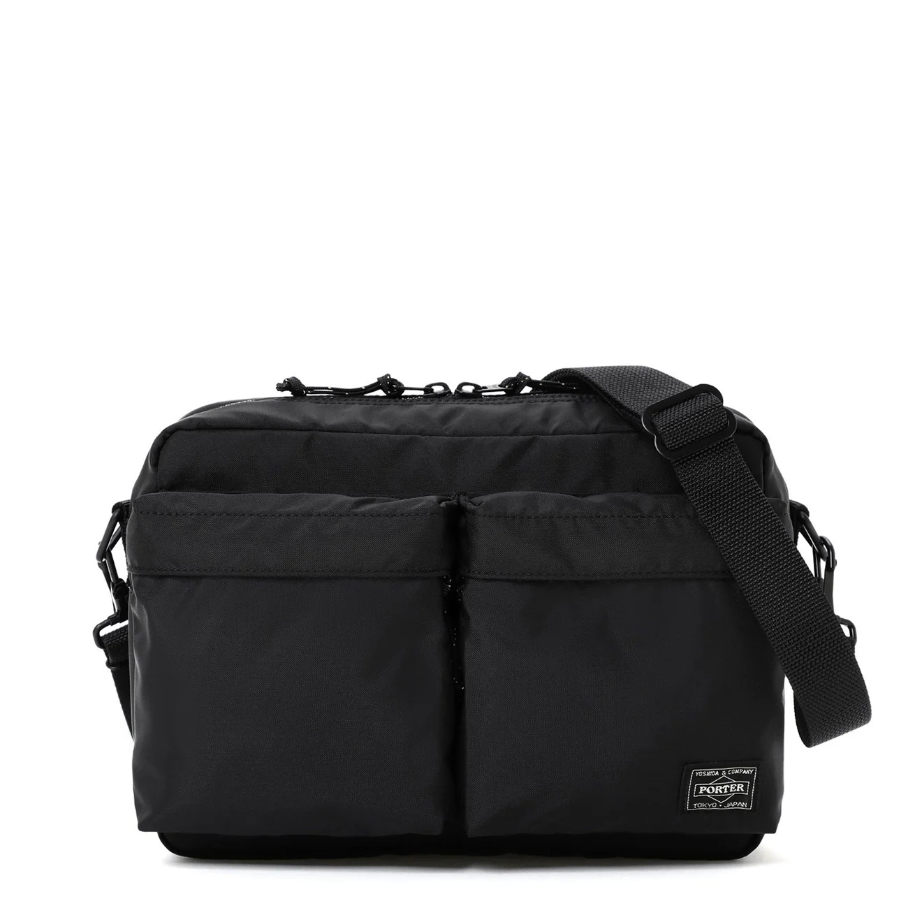 Porter-Yoshida and Co Force Shoulder Bag Small Black