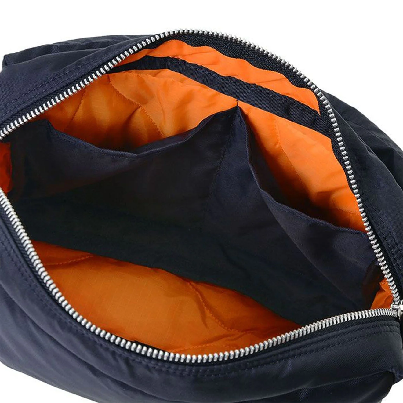 Porter-Yoshida and Co Force Shoulder Bag Small Navy - Image 3