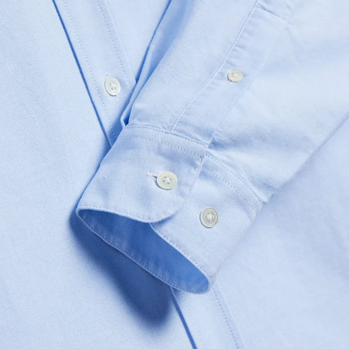 Portuguese Flannel Belavista Open L/S Shirt Blue - Image 4