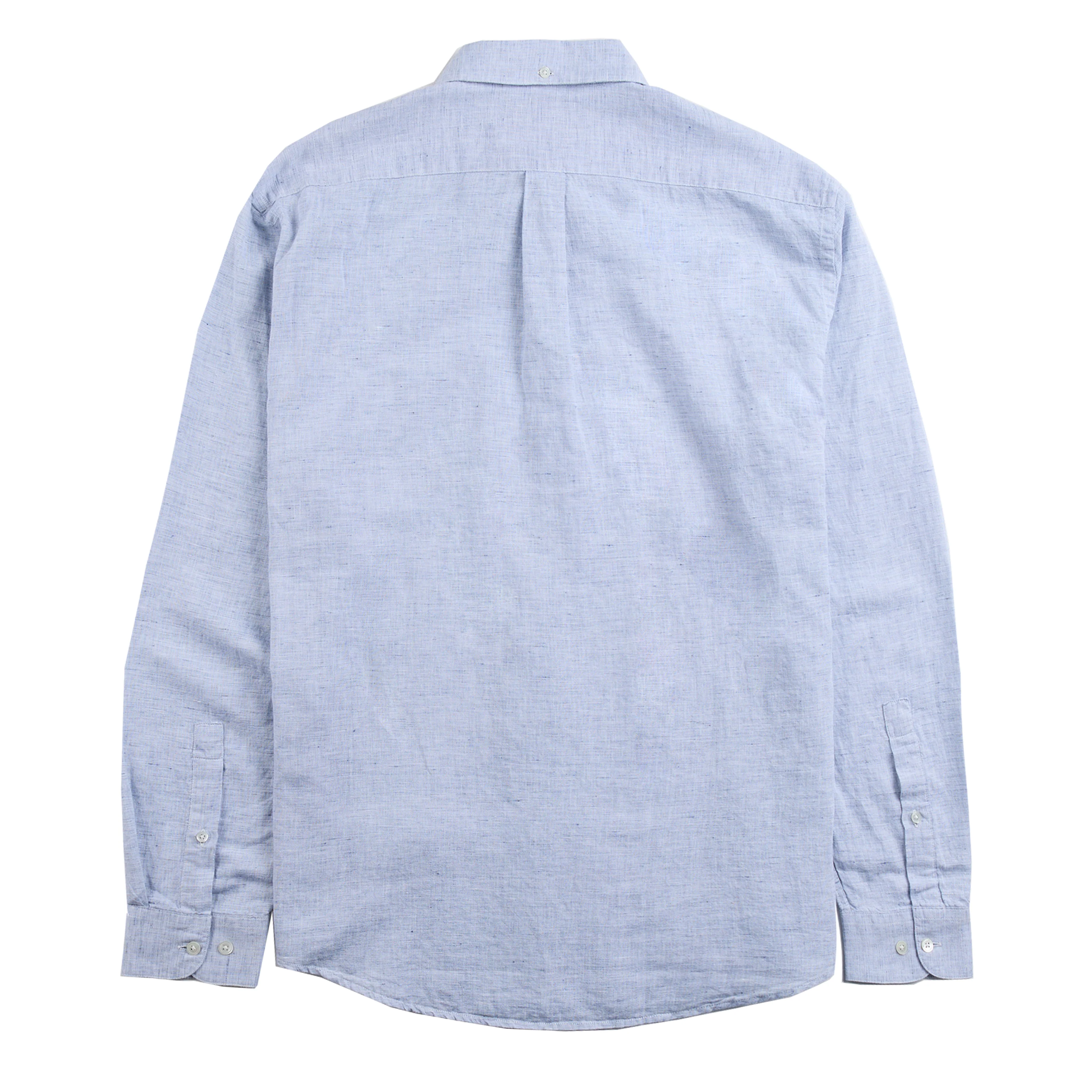 Portuguese Flannel Corg Shirt Light Grey - Image 2