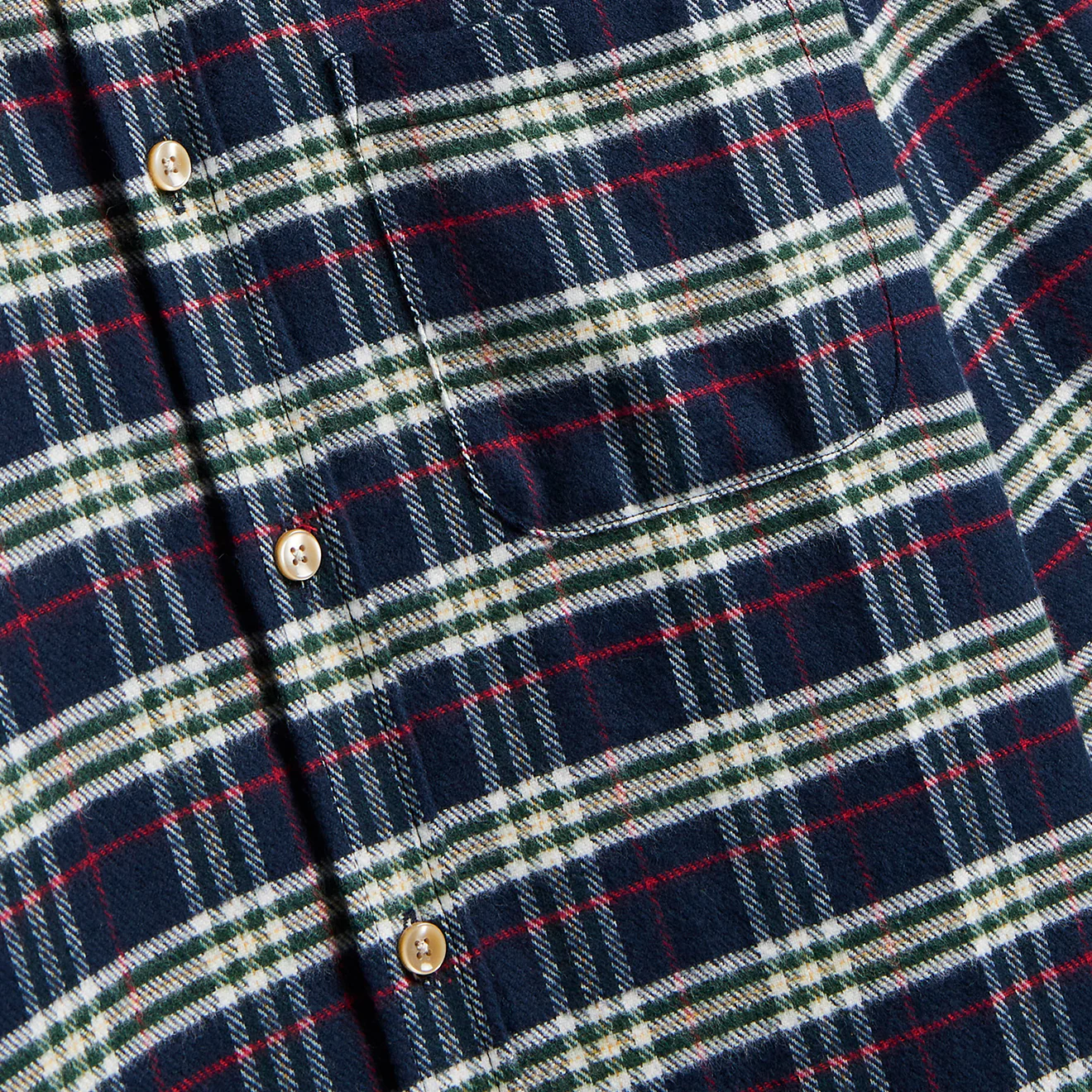 Portuguese Flannel Lamo Shirt Blue - Image 3