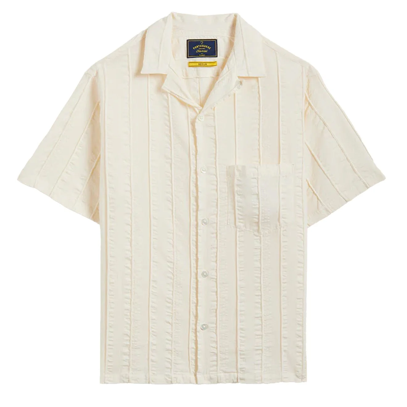 Portuguese Flannel Punta S/S shirt White