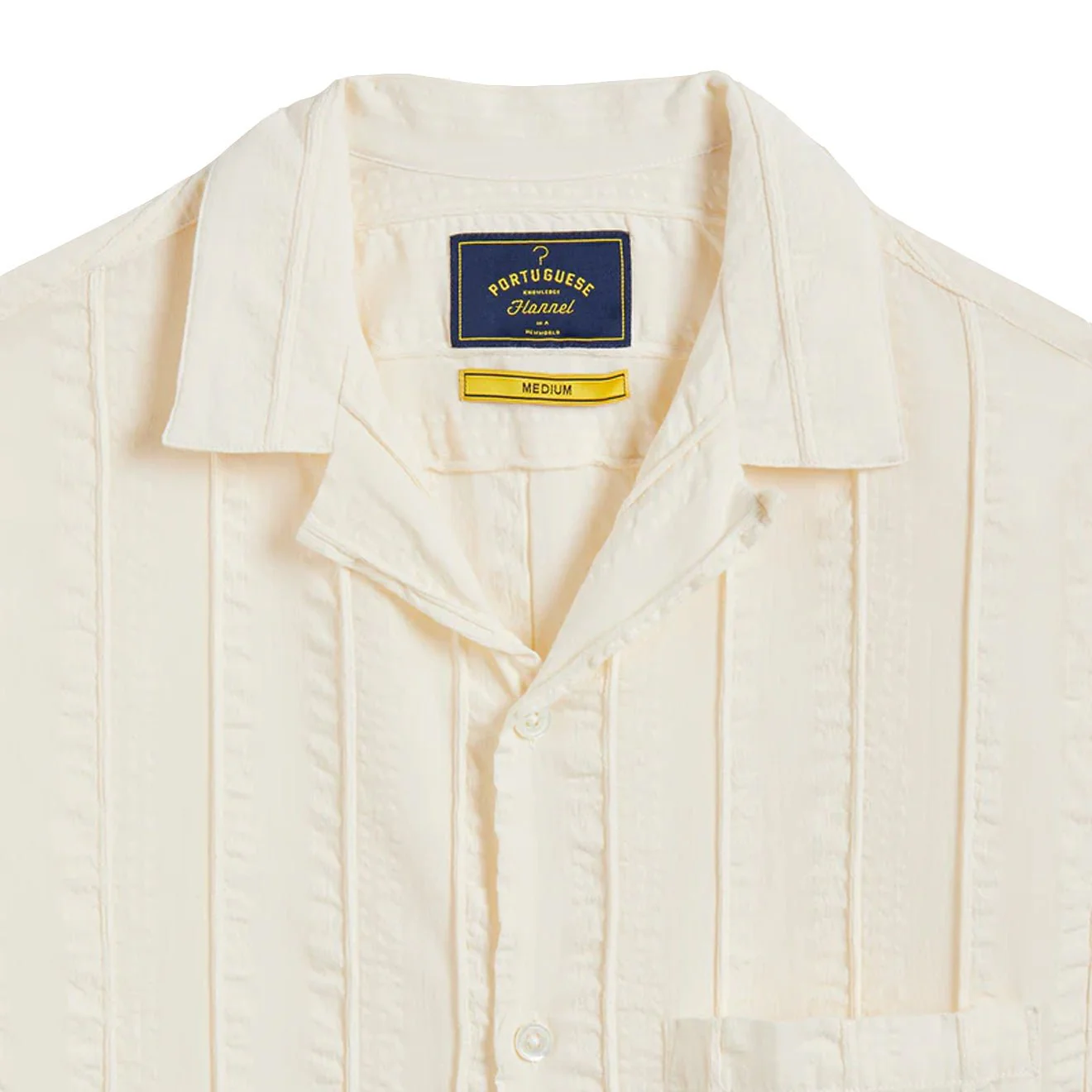 Portuguese Flannel Punta S/S shirt White - Image 2