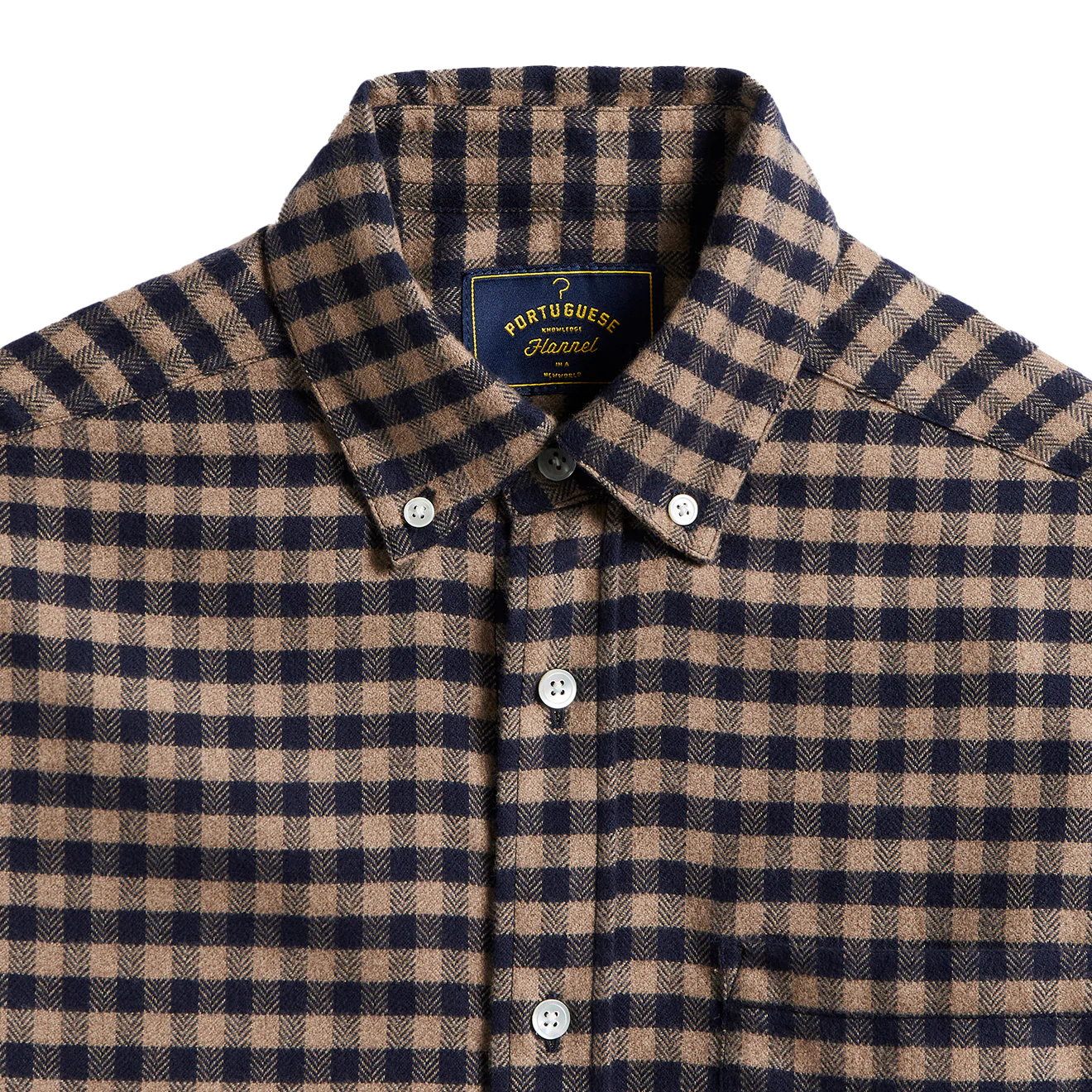Portuguese Flannel Roca Shirt Blue - Image 2