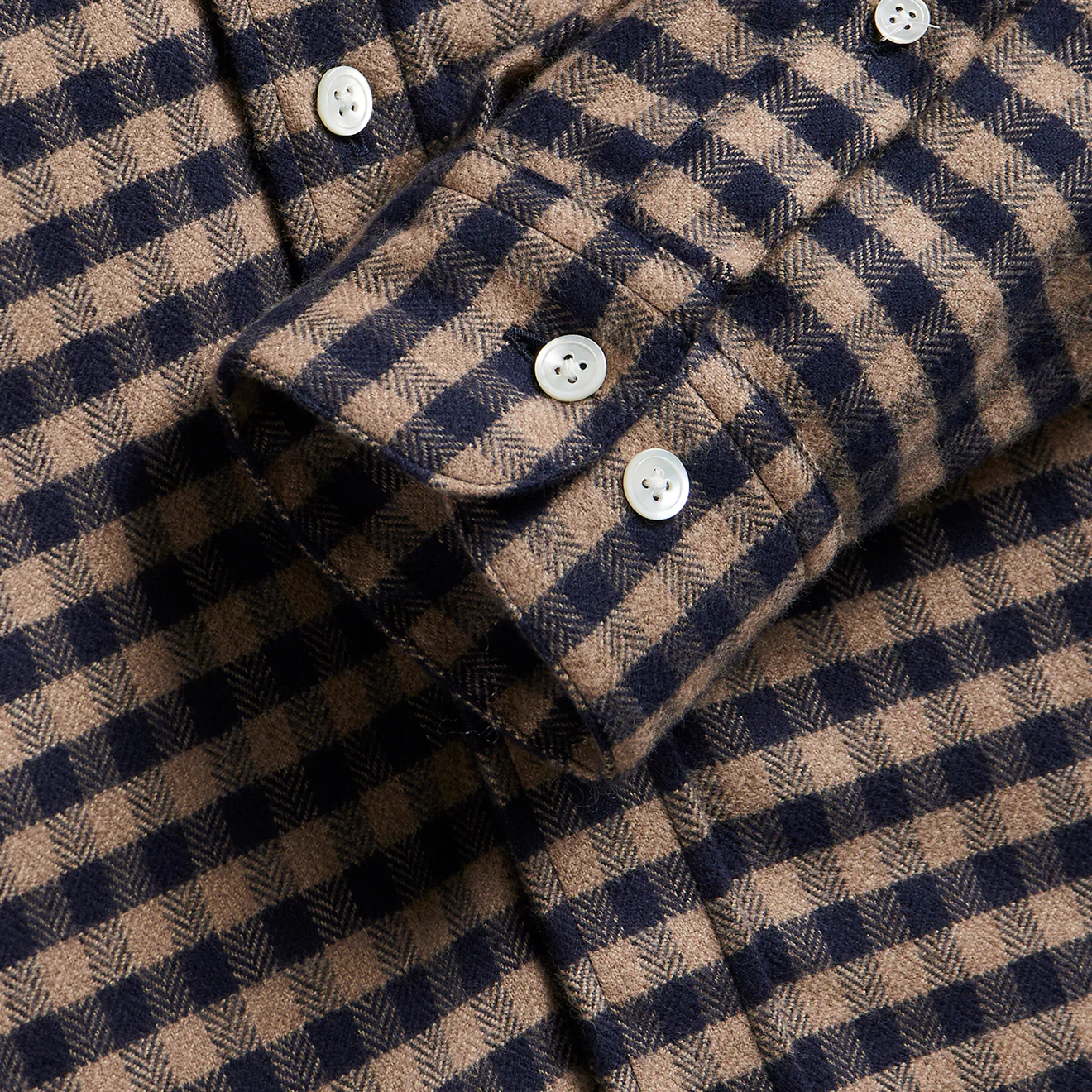 Portuguese Flannel Roca Shirt Blue - Image 4