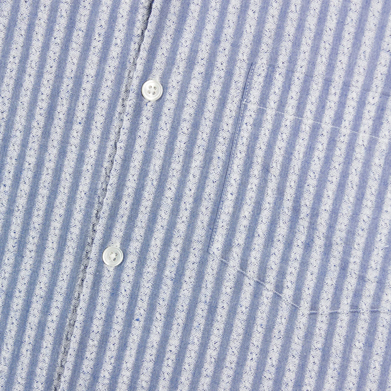 Portuguese Flannel Shirt Jacquard Chambray - Image 3