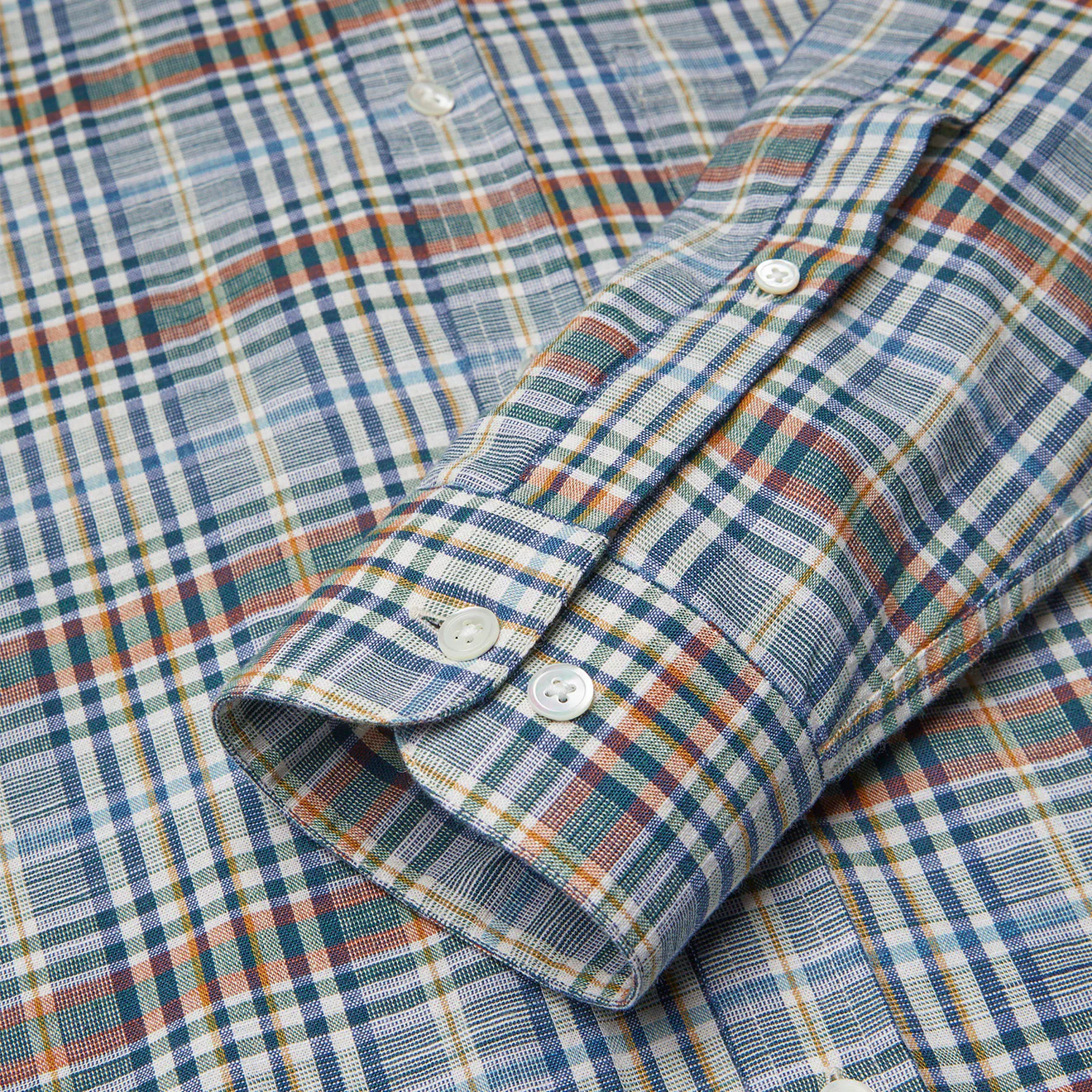 Portuguese Flannel Shirt Summer Plaid - Image 3