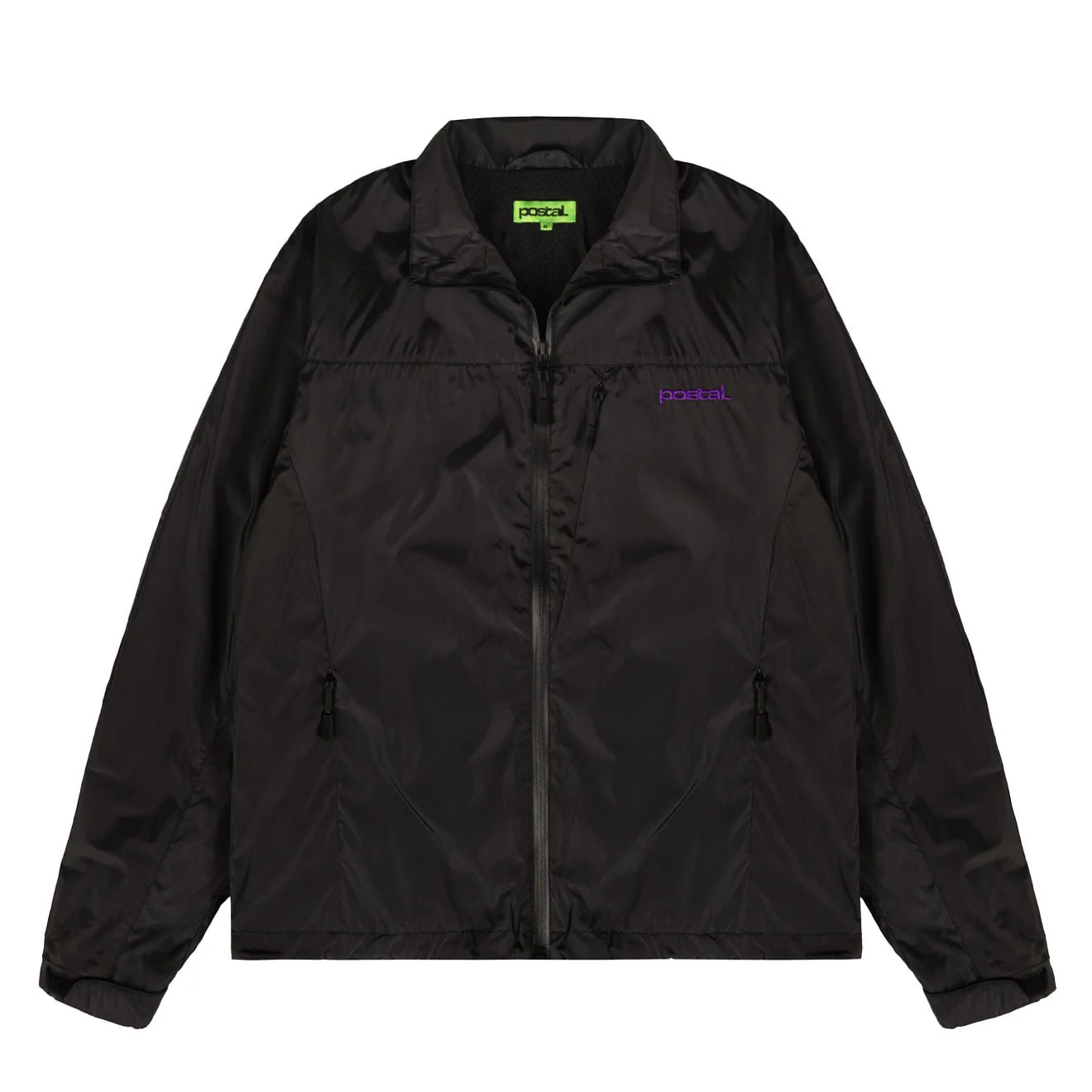 Postal Ledger Windbreaker Black