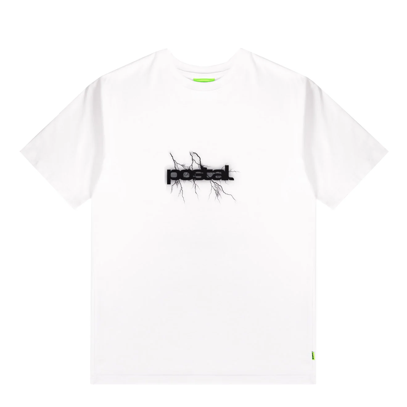 Postal Lightning Tee White