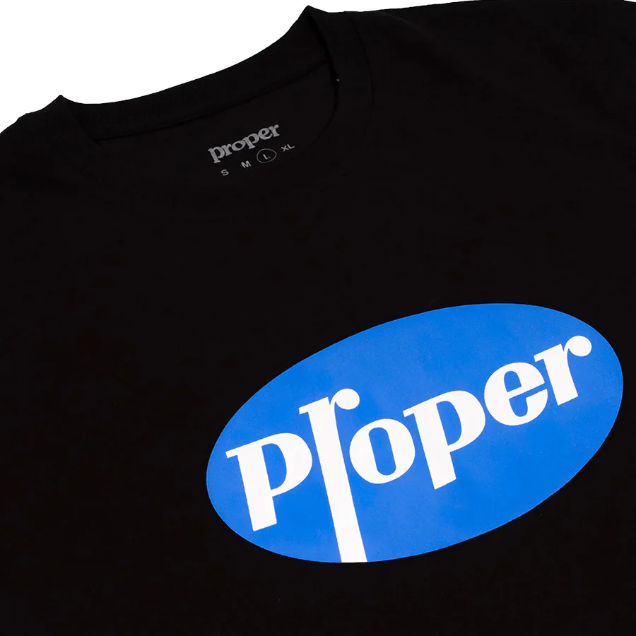 Proper Jab T Shirt - Black - Image 2