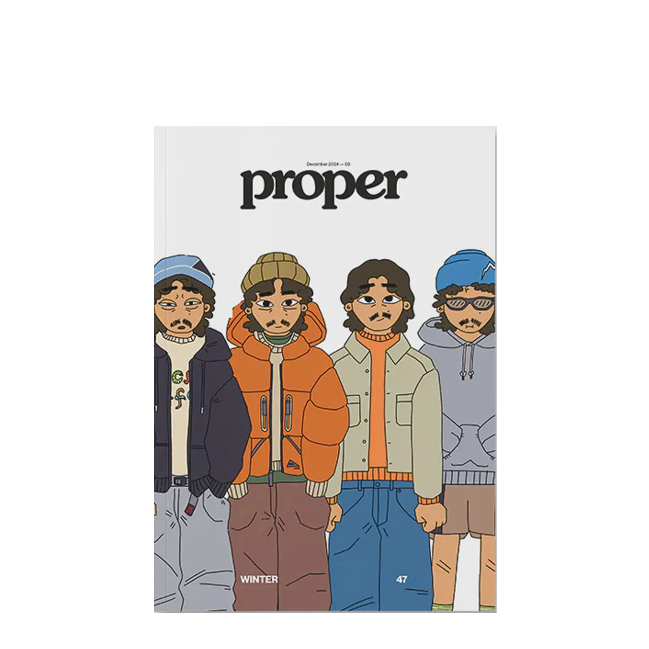 Proper Magazine Issue 47 - Illustrated Cover