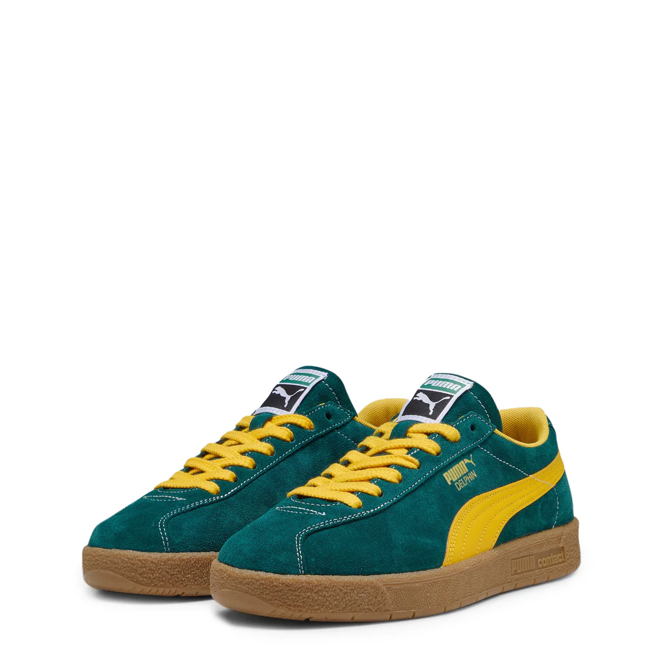 Puma Delphin Trainer Malachite / Yellow Sizzle - Image 2