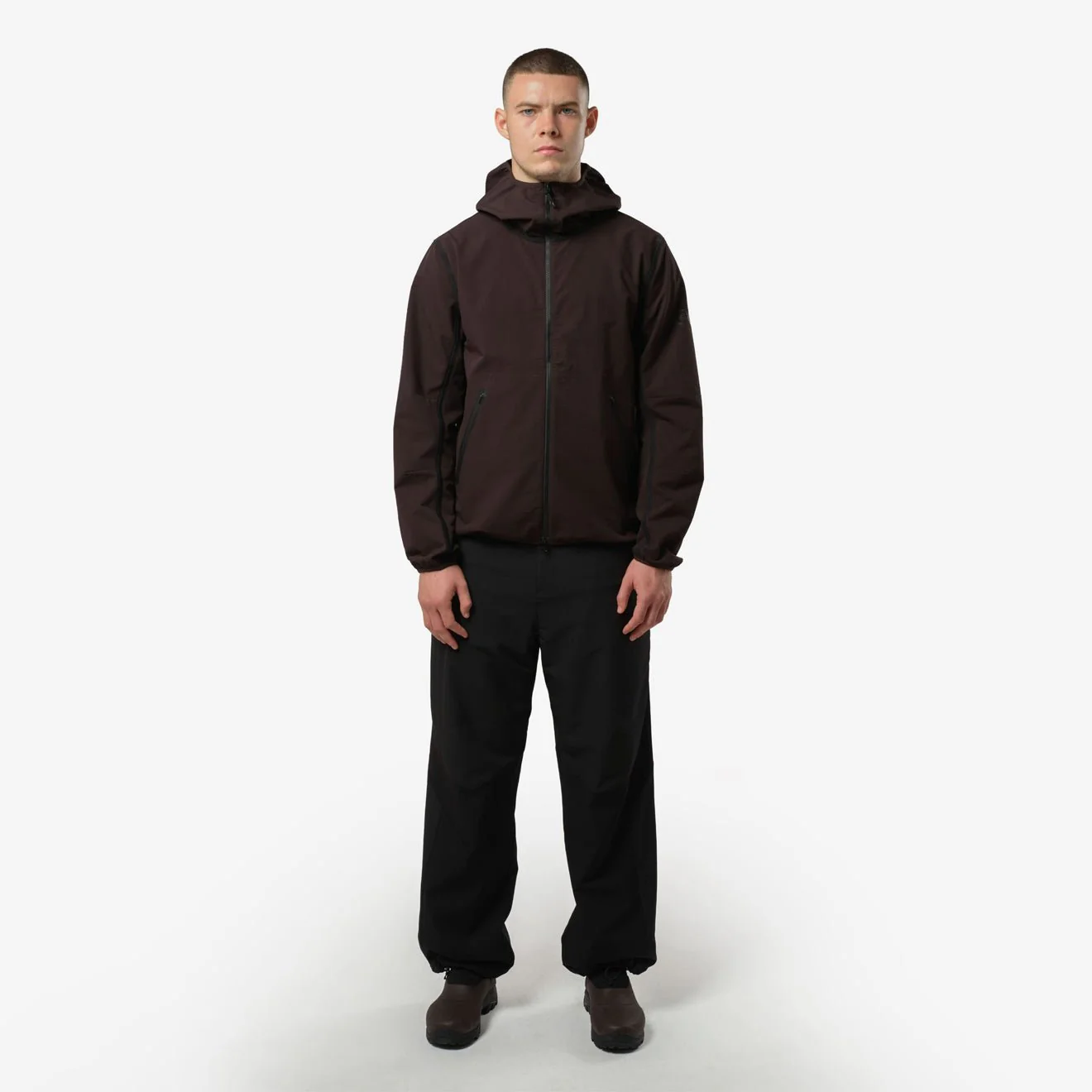 Purple Mountain Observatory Advanced Soft Shell Balaclava Chocolate - Image 3