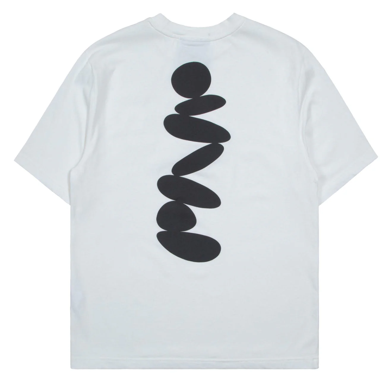 Purple Mountain Observatory Boulders S/S Tee White - Image 2
