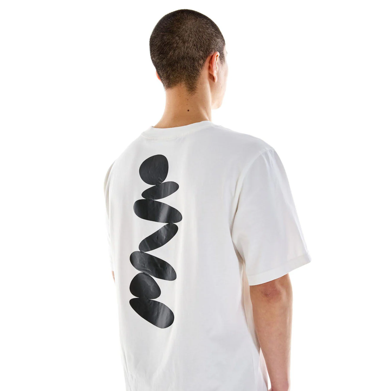 Purple Mountain Observatory Boulders S/S Tee White - Image 6