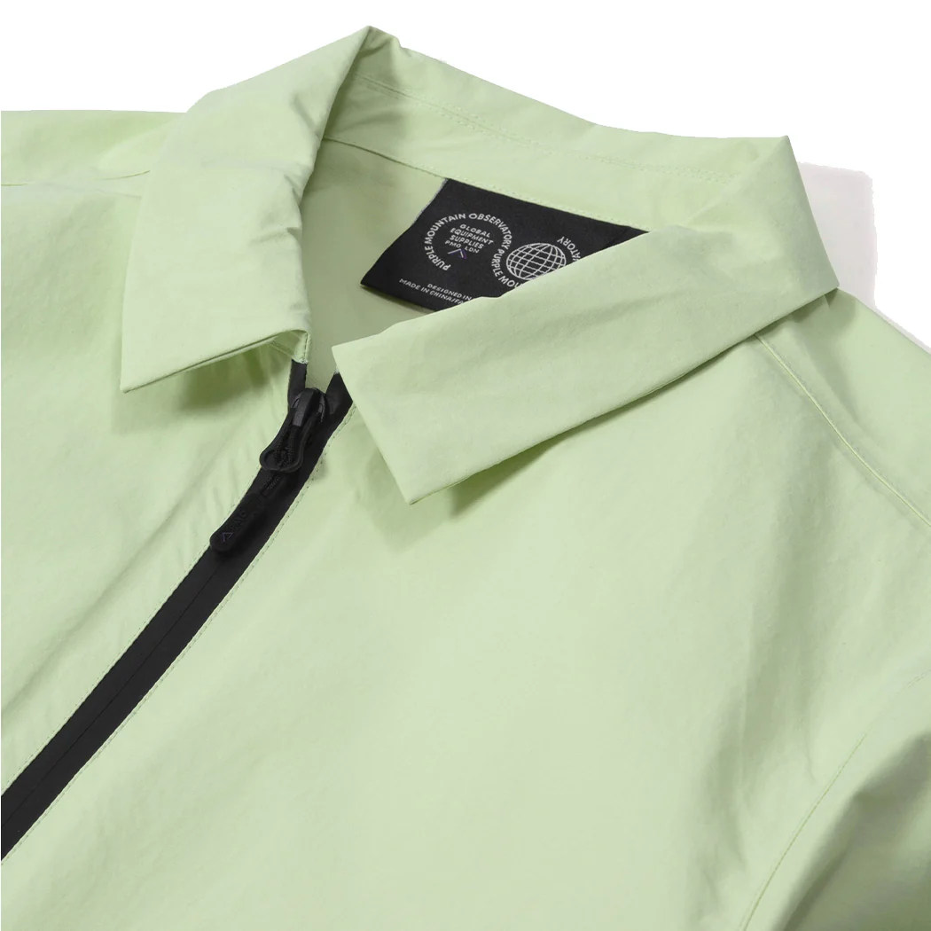 Purple Mountain Observatory Climate Lightweight Jacket Lime Cream - Image 4